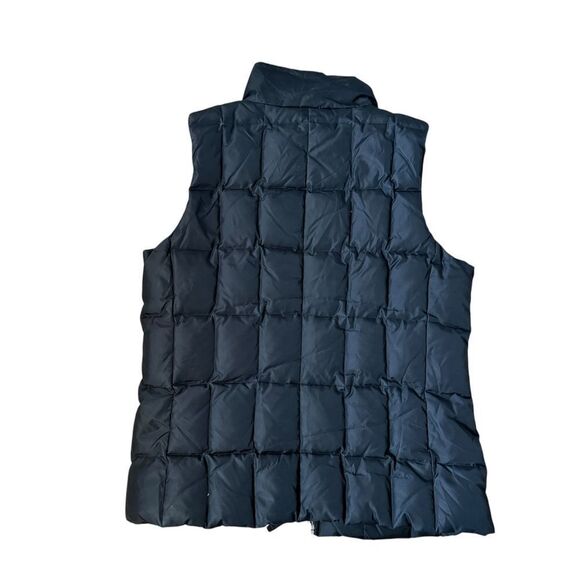 Gap Quilted Down Vest Womens Small Black Puffer Zip Warm Goose Filled - Picture 9 of 9